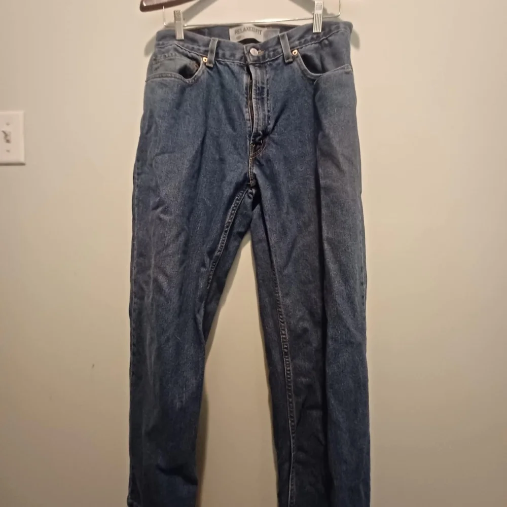 Levis 550 Jeans Men's Size 34x30 Relaxed Fit Blue Medium Wash 100% Cotton